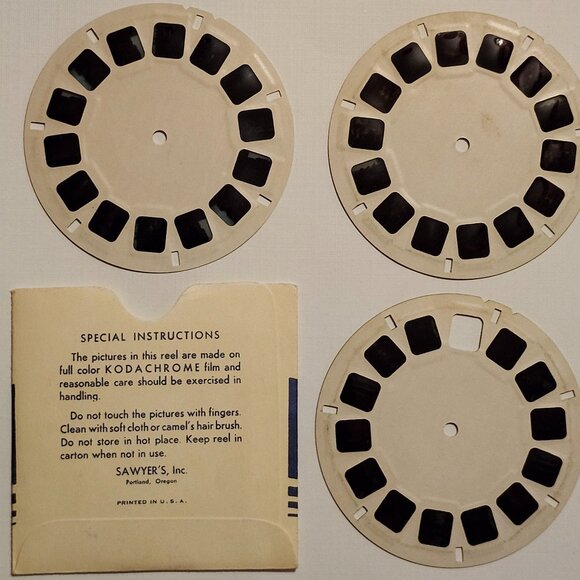 VINTAGE View Master The Coronation of Queen Elizabeth II Lot of Three Reels - Picture 5 of 5